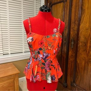 Anthropologie Mare Mare Braided Floral Cami - size S